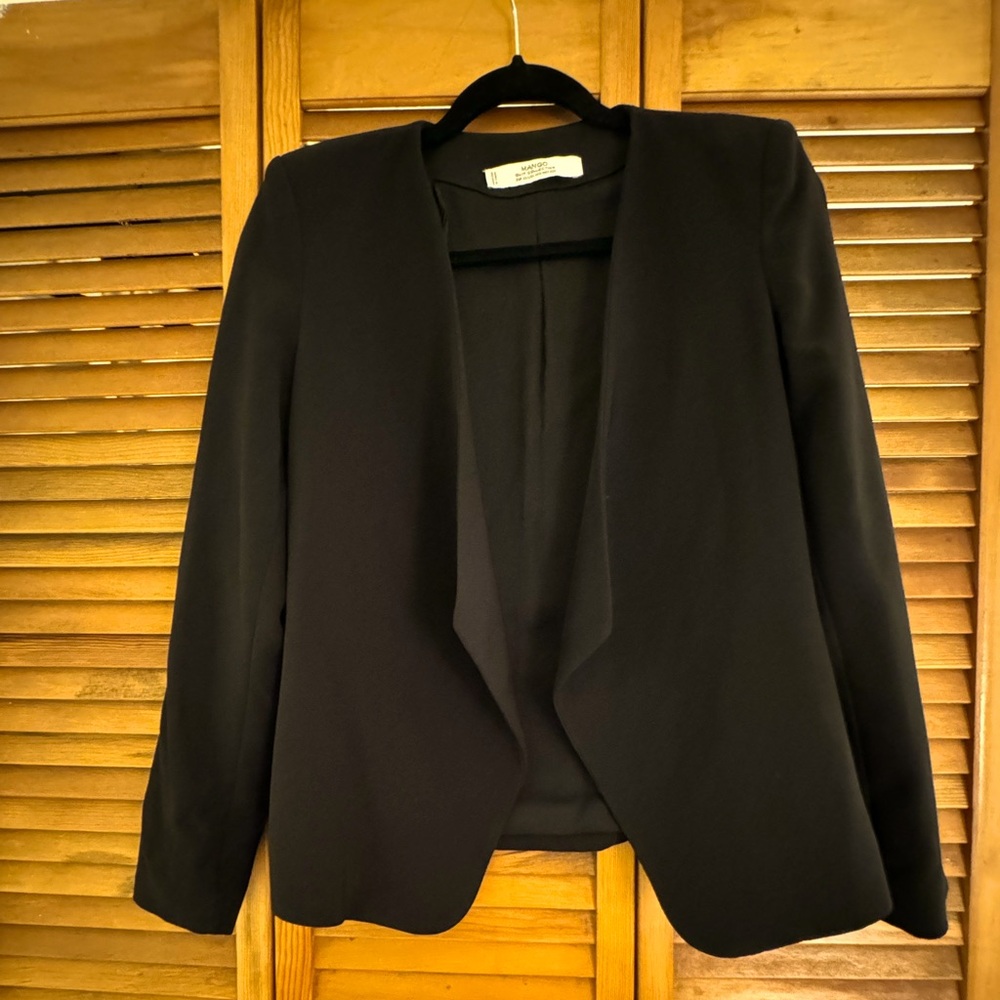 Jacket Blazer Mango black
